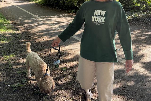A walk beforehand