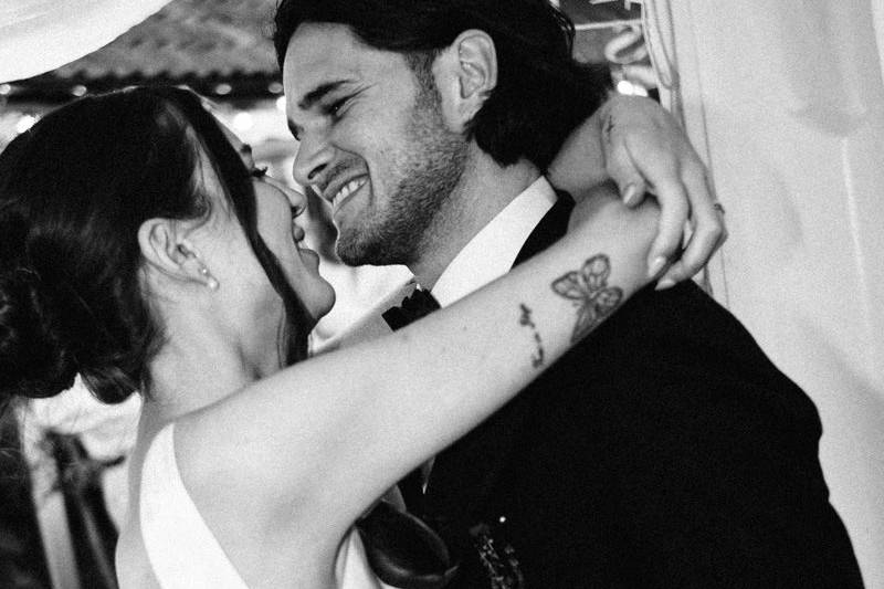 First dance, candid
