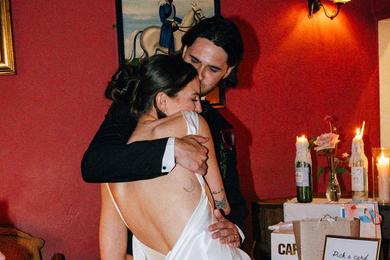 Loving couple moments