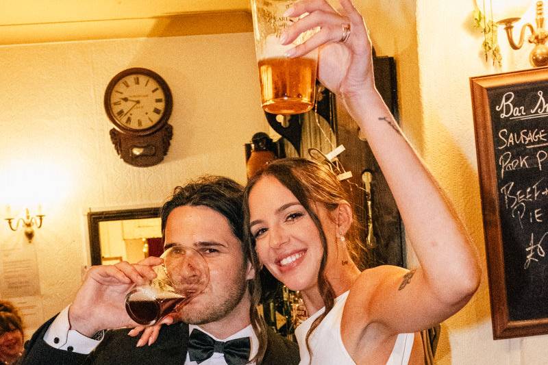 Wedding day. Completed it mate