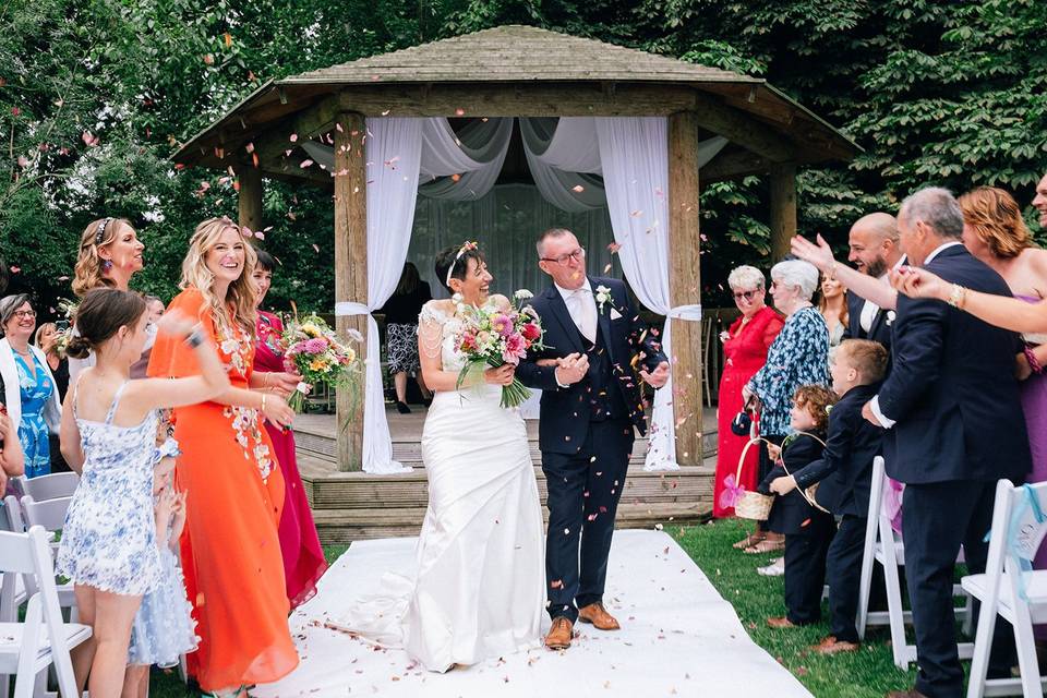 Outdoor Wedding Ceremony