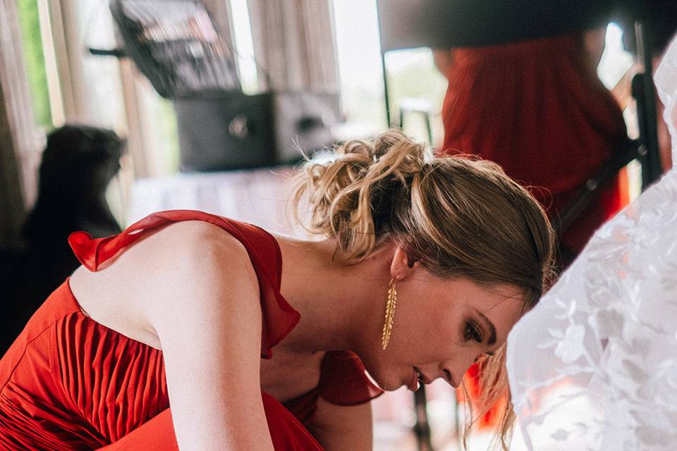 Crondon Park Bridal Suite Prep