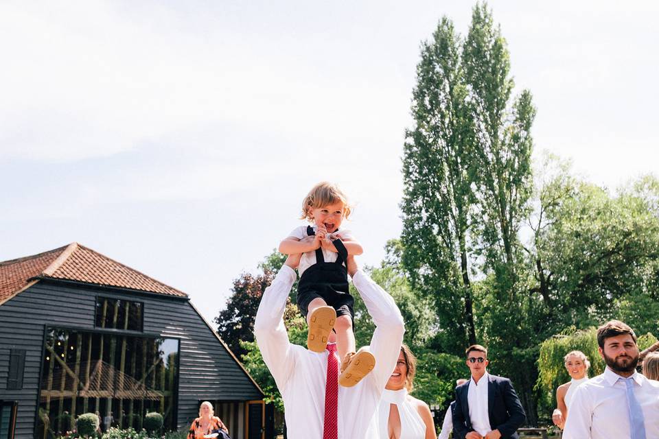 Candid Moment Blake Hall