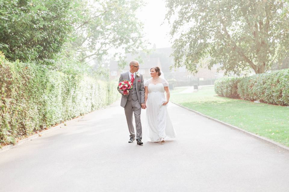 Bride and groom