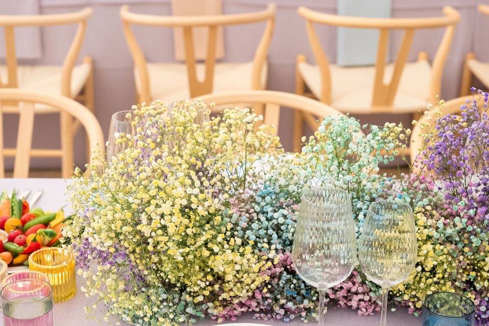 Flowers at a Party