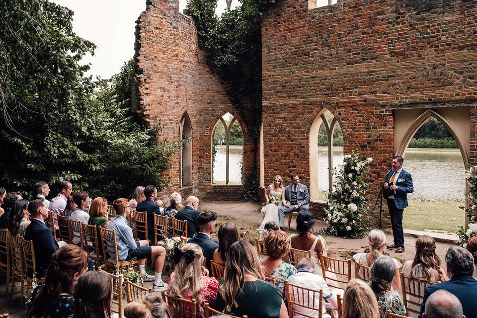 Blessing in Ruined Abbey