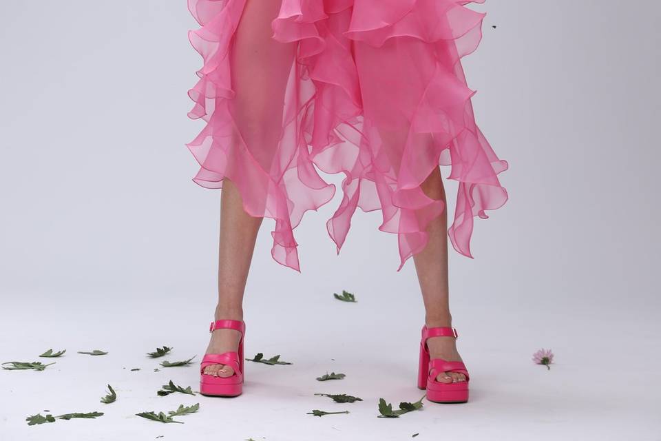 Pink dress