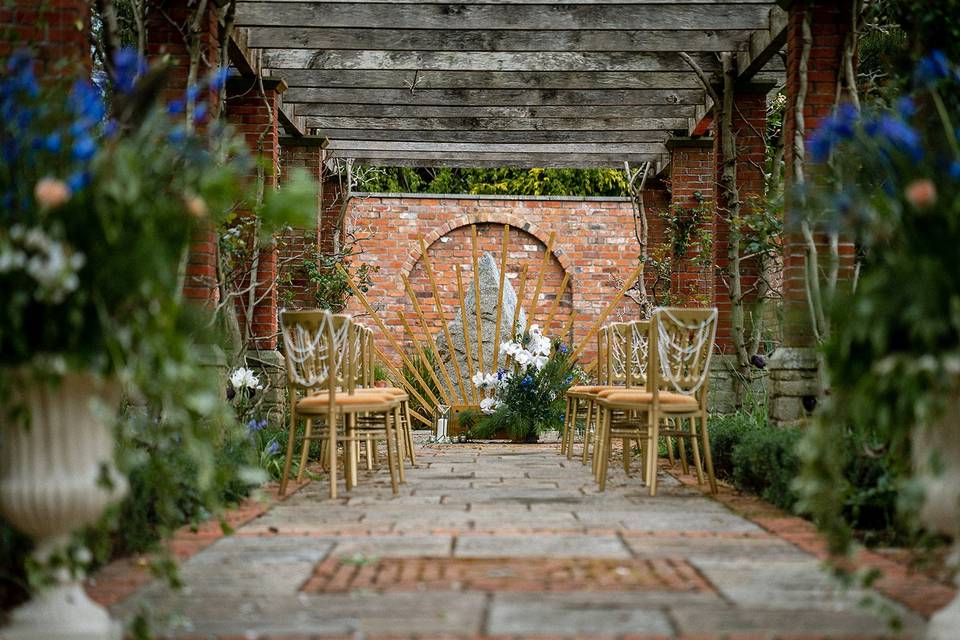 Outdoor ceremony