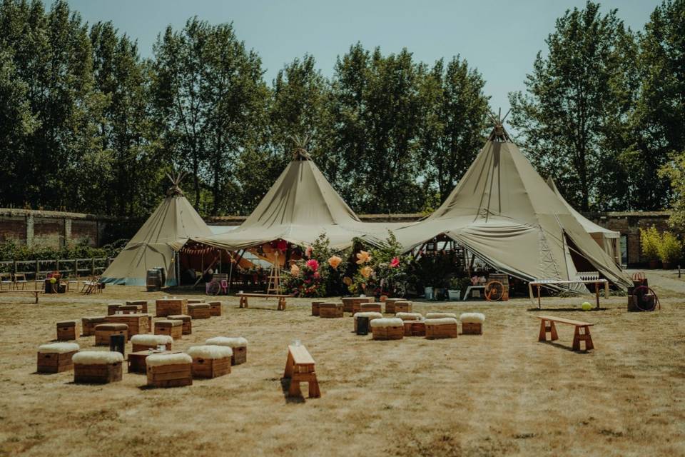 Walled Garden Reception