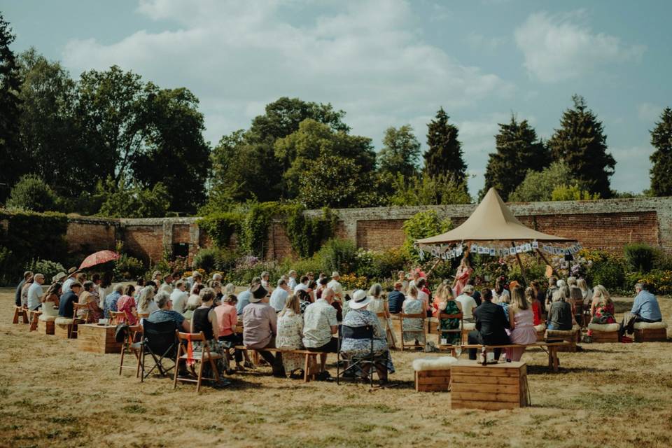Walled Garden Reception