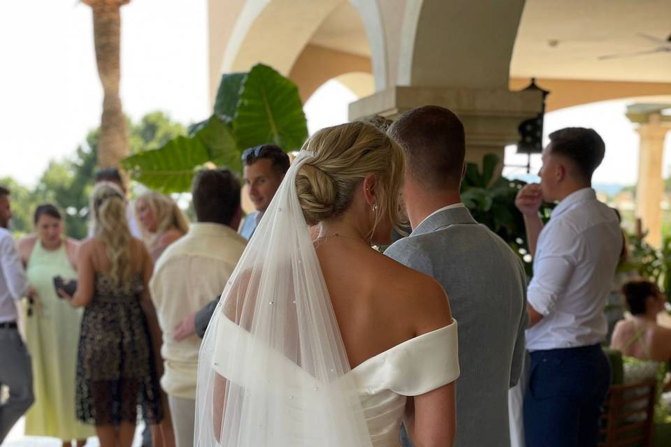 Elegant updo