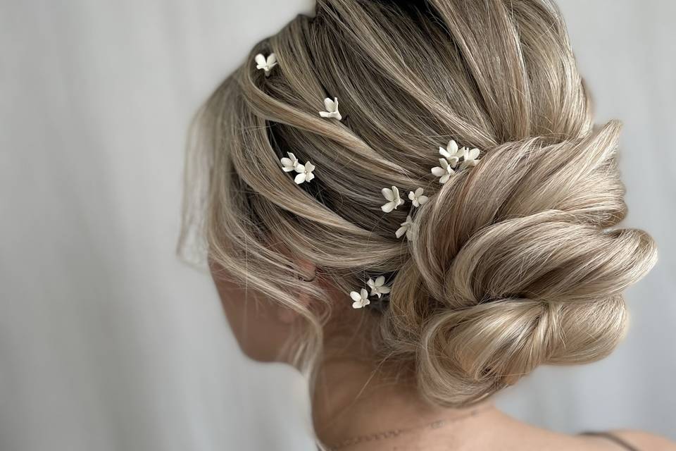 Intricate hair accessories