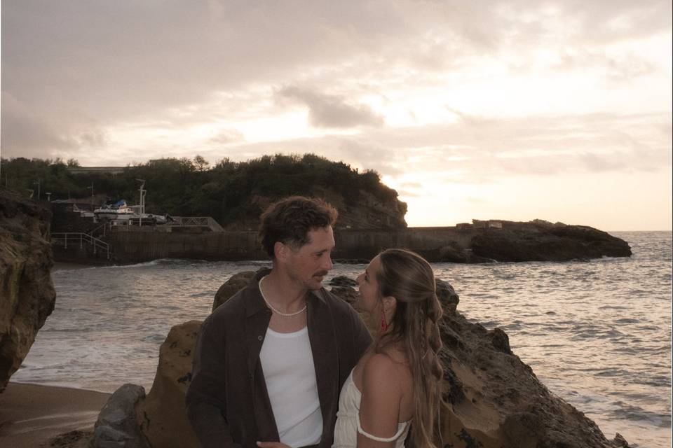 Evening before the wedding