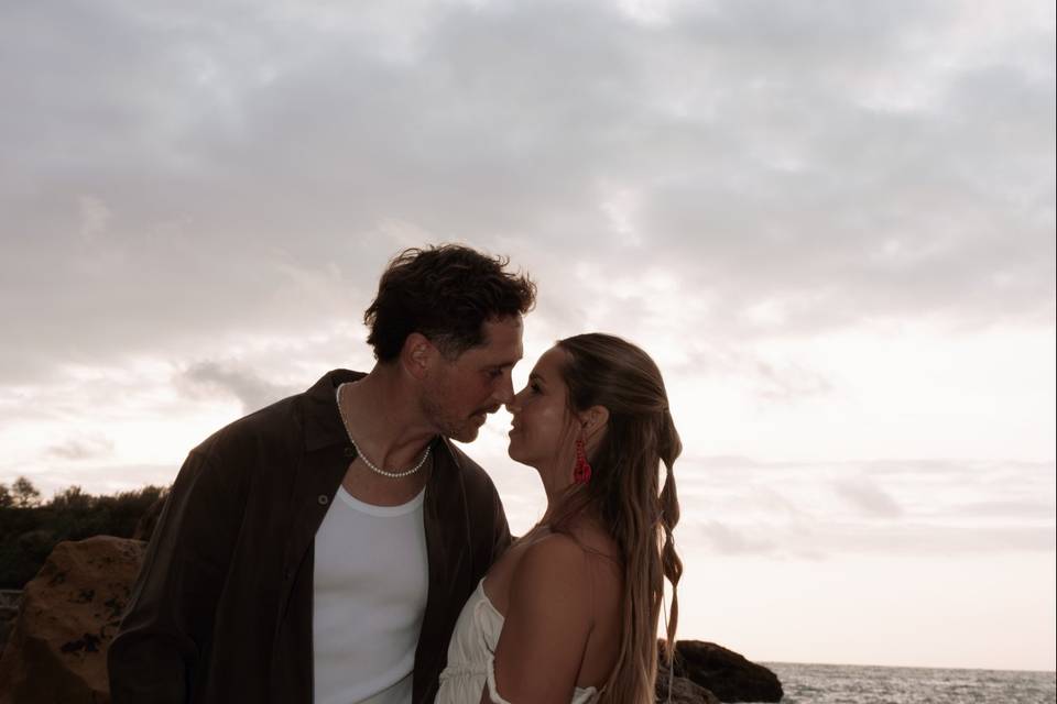 Evening before the wedding