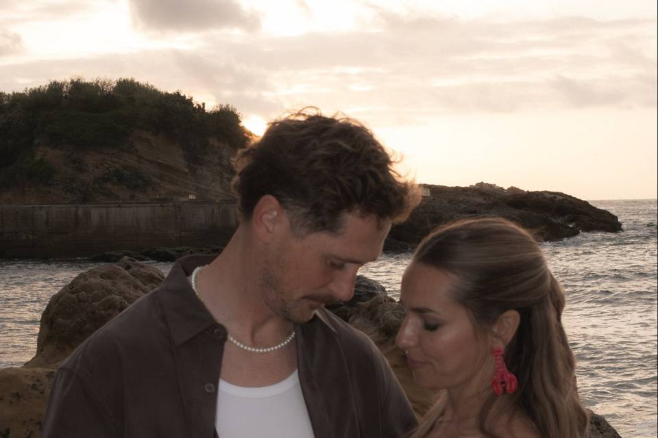 Evening before the wedding