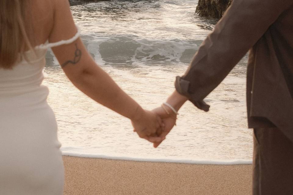 Evening before the wedding