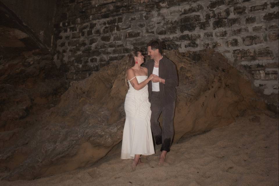 Evening before the wedding