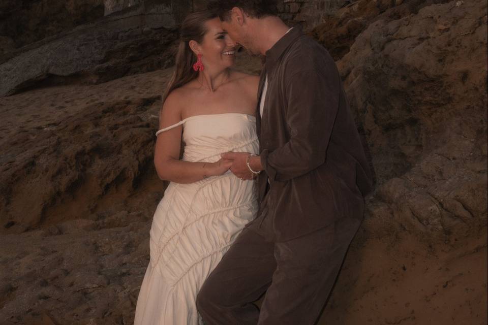 Evening before the wedding