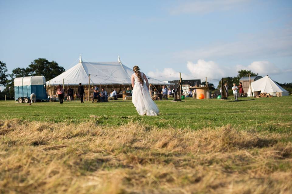 Festival wedding