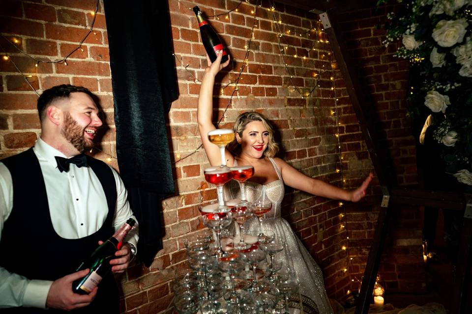 Octagon Barn Wedding