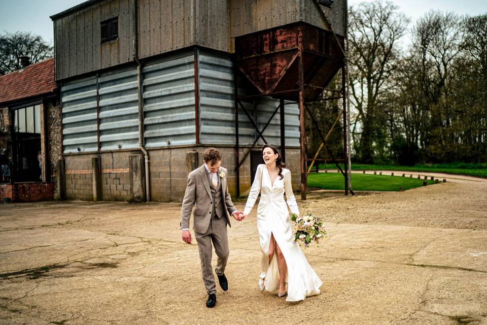 Curds Hall Barn Wedding