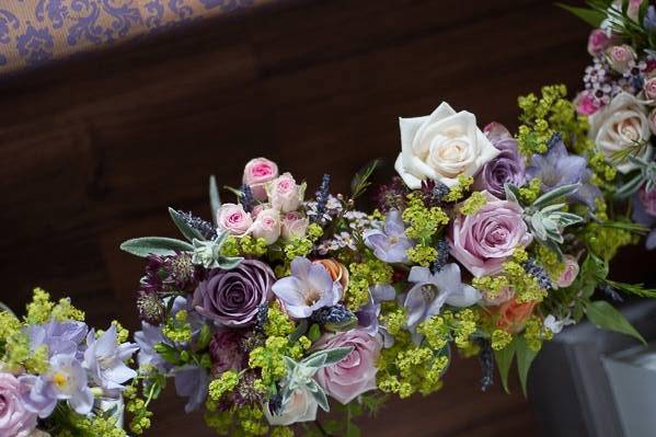 Bridesmaids' bouquets