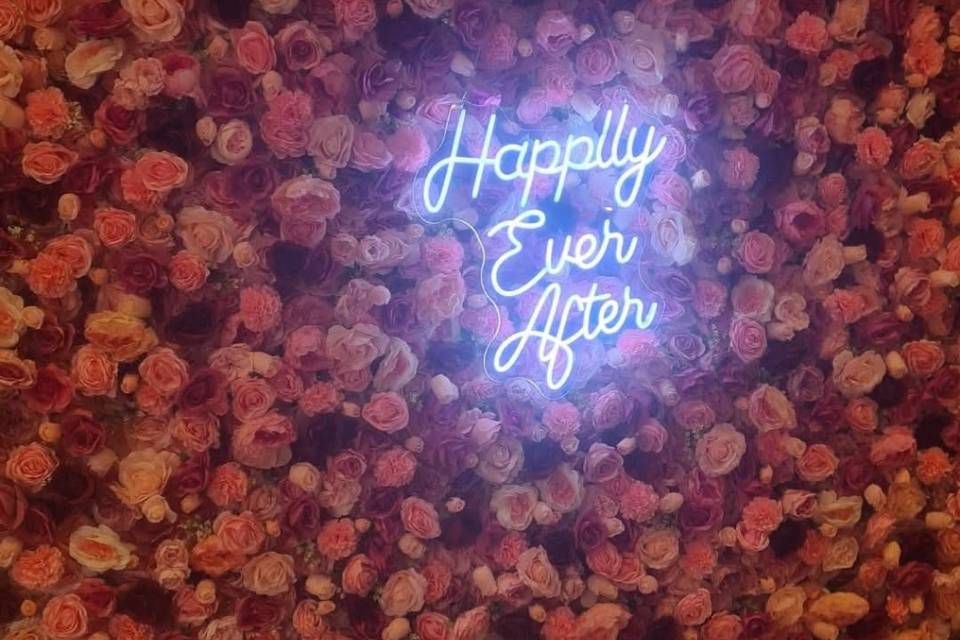 Flower wall