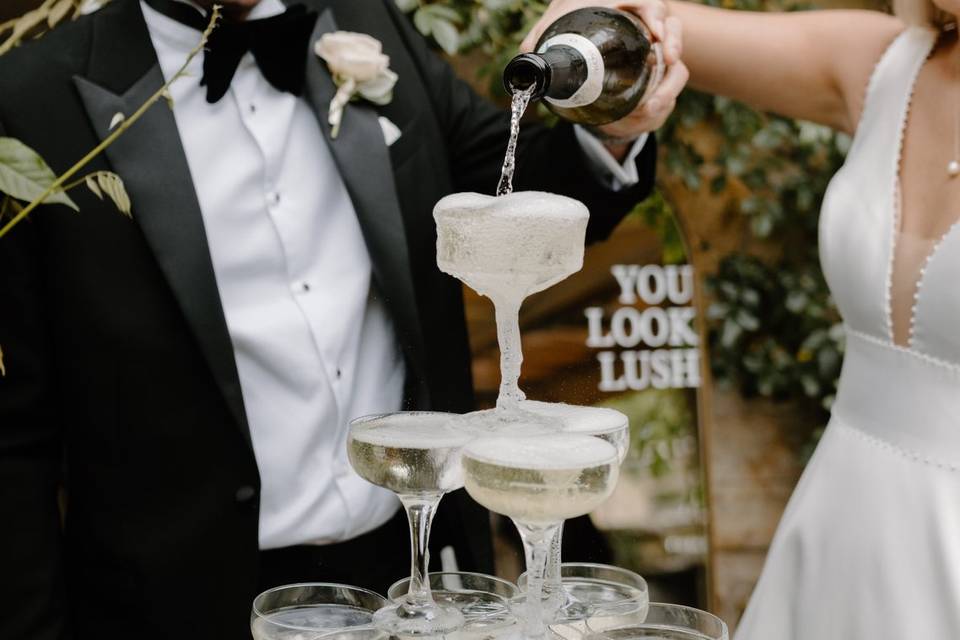 Champagne Tower