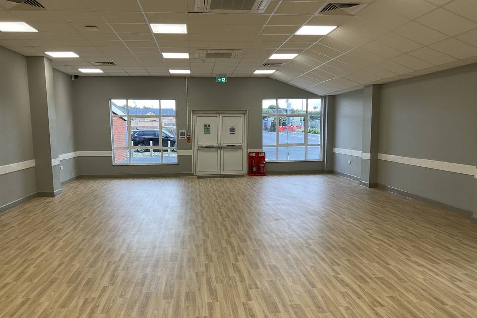 Spacious hall hire