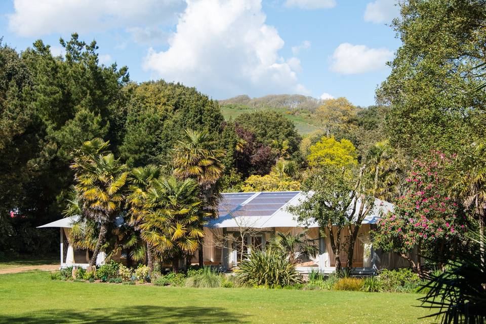 Wedding Marquee in the Gardens