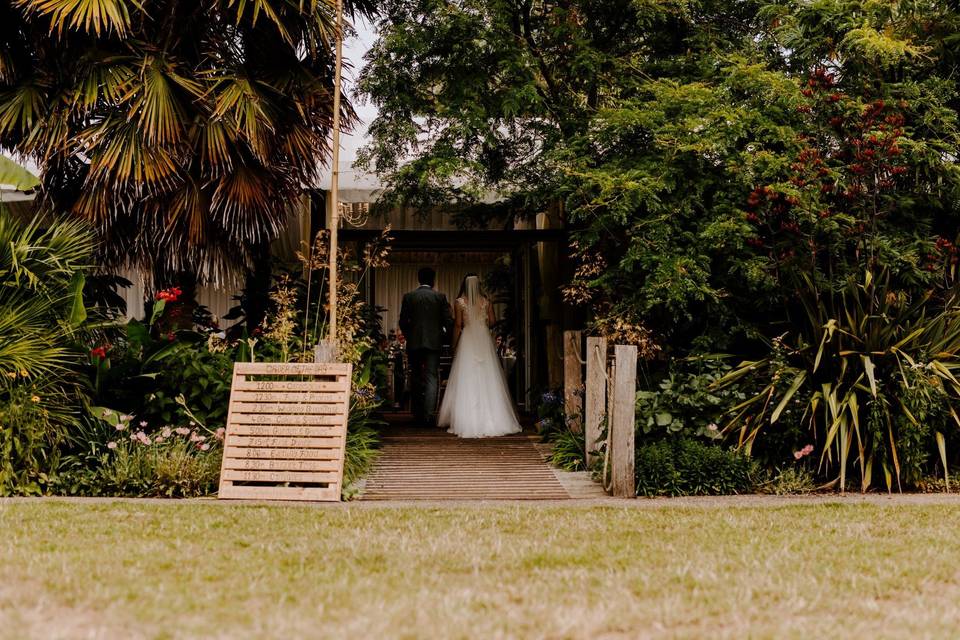 Wedding marquee