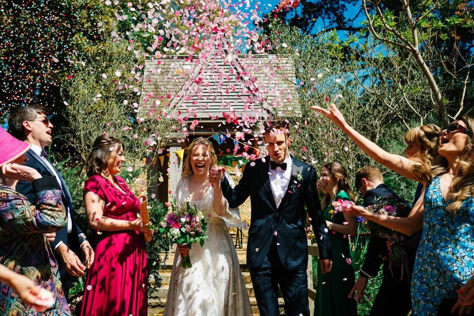 Wedding confetti