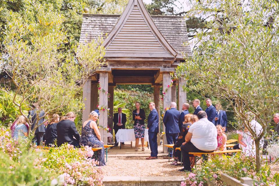 Ceremony in the Oak Pavilion