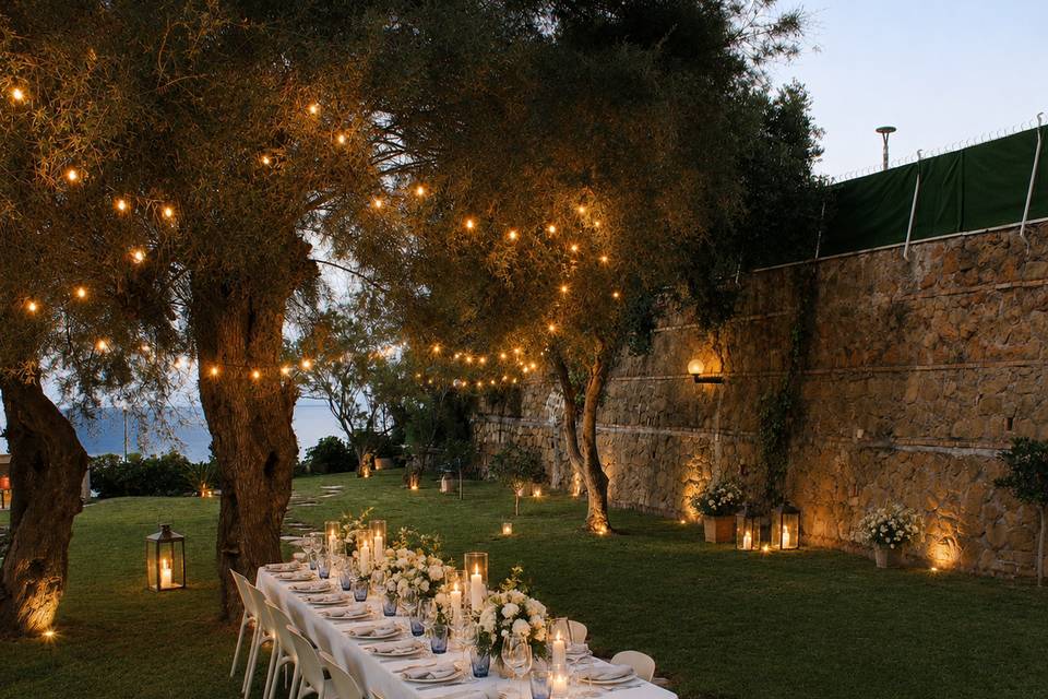 Garden dinner