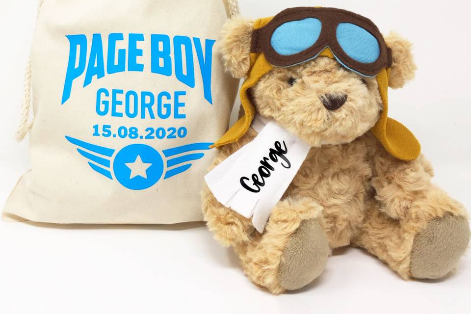 Personalised Page Boy Gift