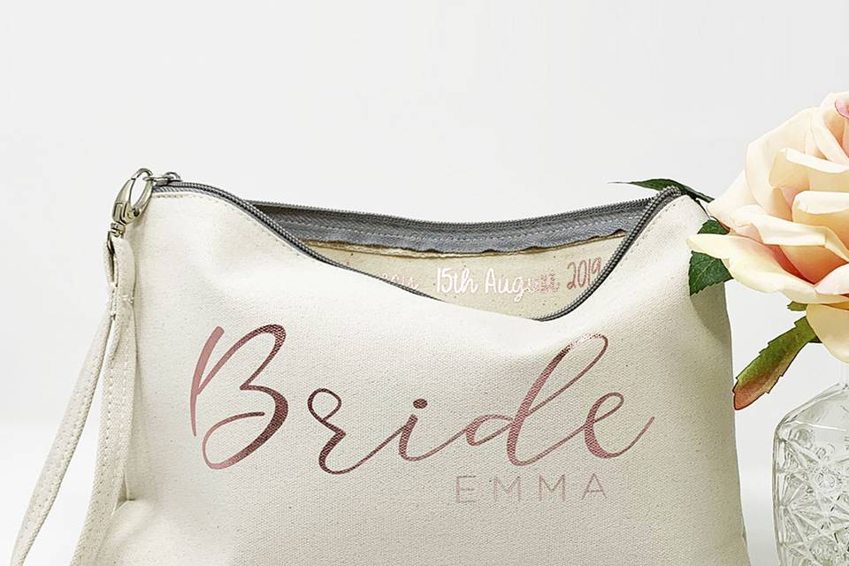 Personalised Bride Bag