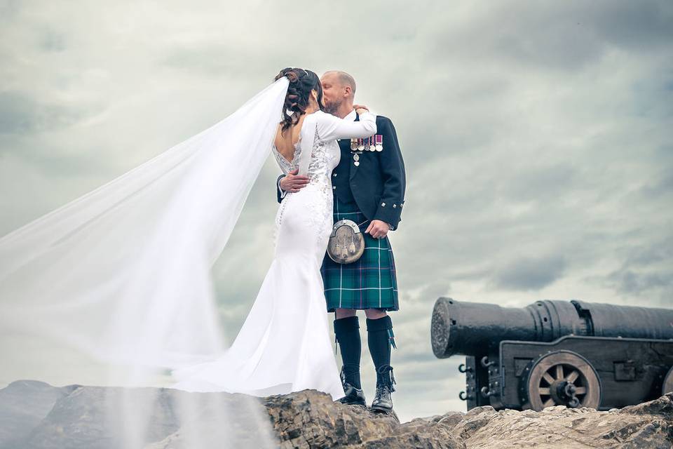 Edinburgh Castle Wedding