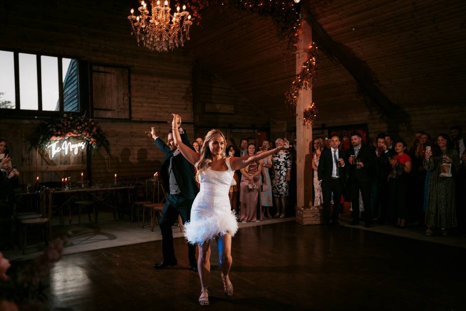 First dance