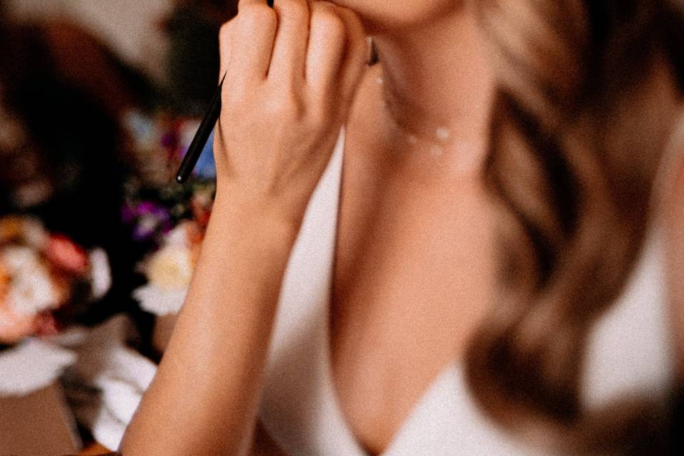 Bride prep