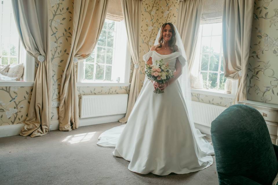 Eaves Hall Bride time