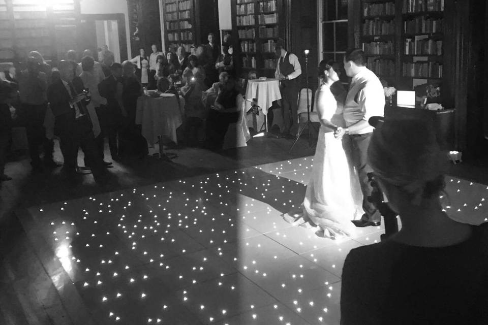 Intimate first dance