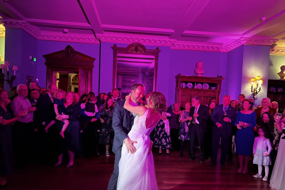 First dance - Prestwold Hall