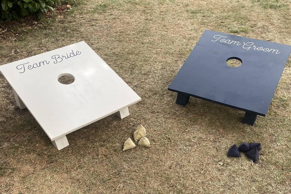 Our cornhole