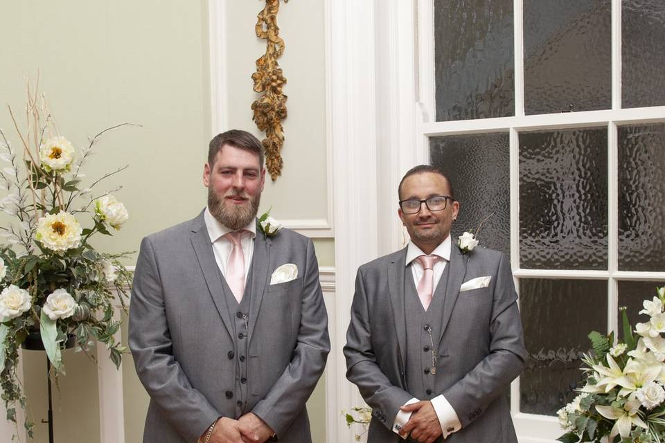 Best Man and Groom