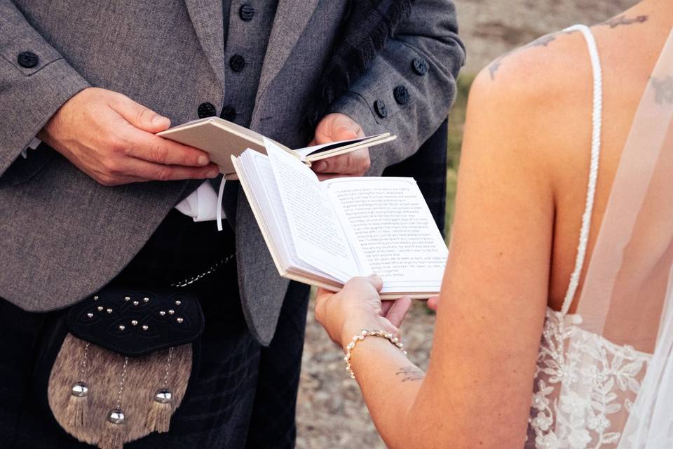 Wedding vows