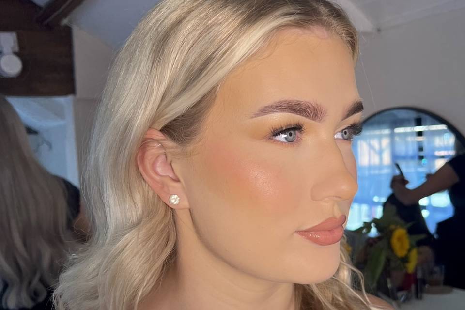 Peach and glow