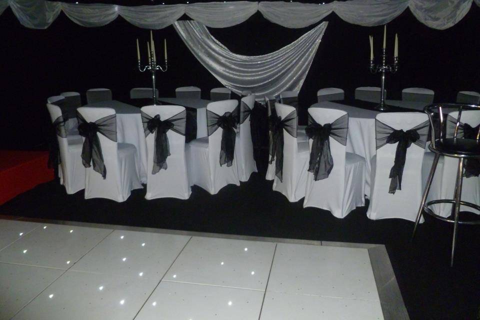 Chair cover hire