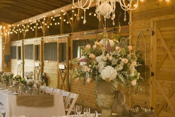 Rustic glamour