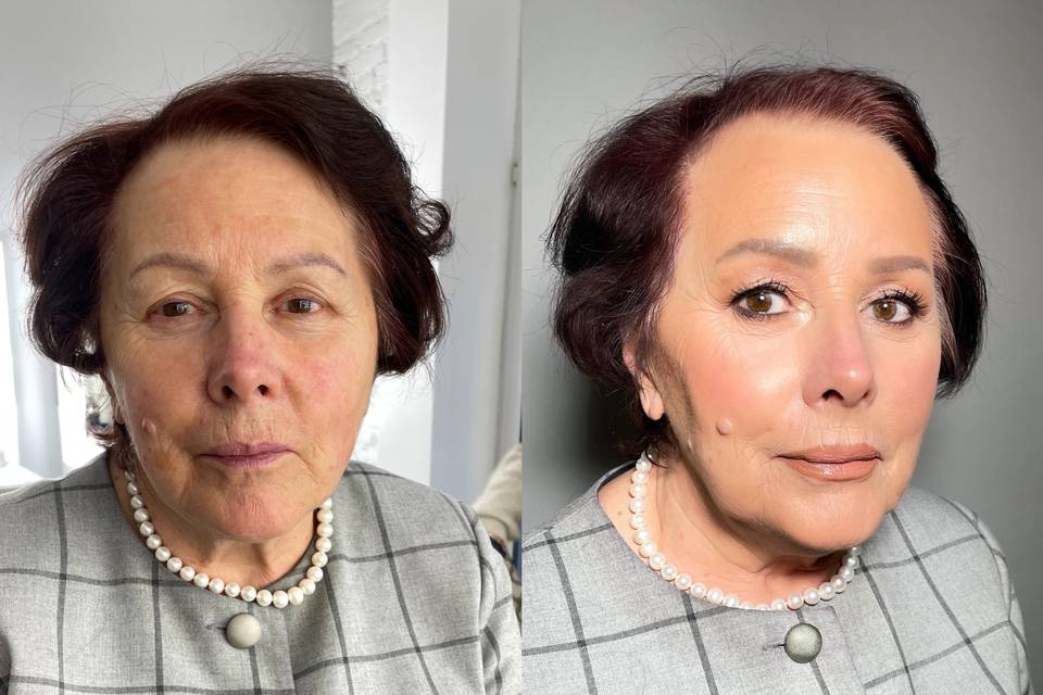 Classic bridal look