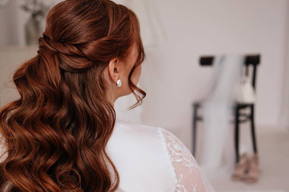 Classic bridal look